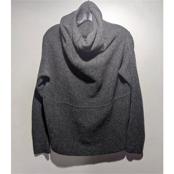J Brand | Lindley Wool Sweater in Medium Heather Grey - Picture 3 of 7